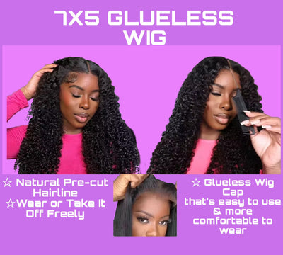 Deep Water Wave Glueless Wig *